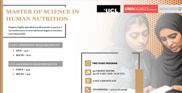 UAEU Students Take on a Global Perspective in Nutrition