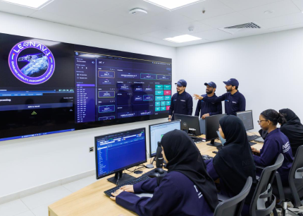 The National Space Science and Technology Center at the United Arab Emirates University announces the readiness of the "LEONAV-1" satellite for launch