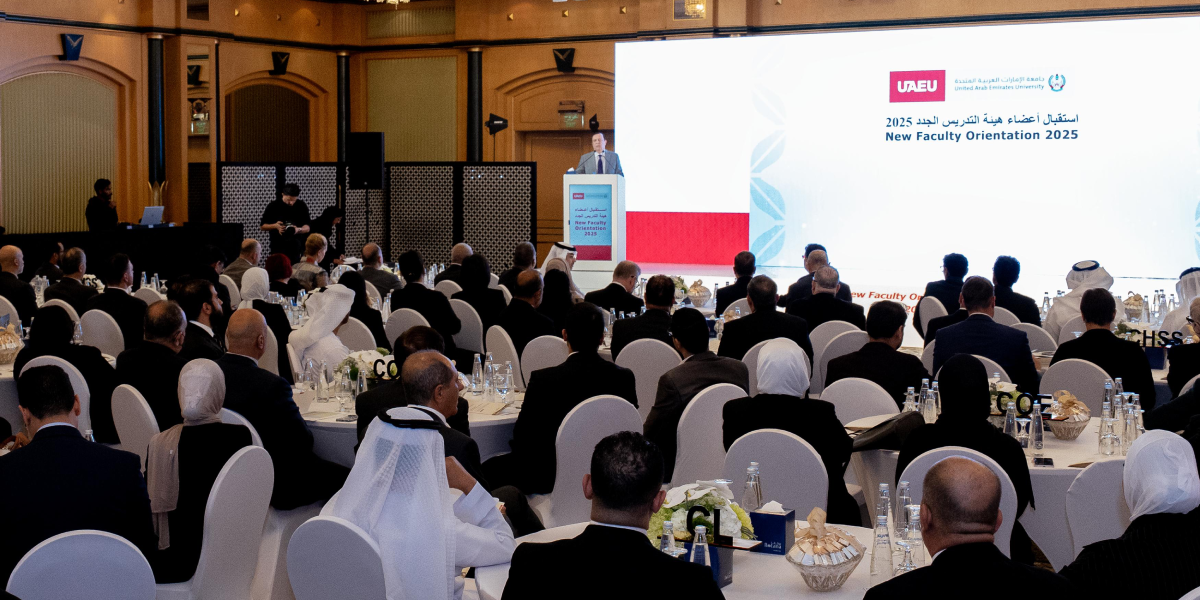 sliderImage جامعة الإمارات تستقبل 108 عضو هيئة تدريس جديد دعماً لمسيرتها الأكاديمية والبحثية
