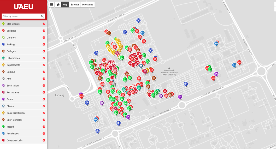 UAEU Map